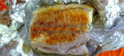 Рыба жареная в фольге